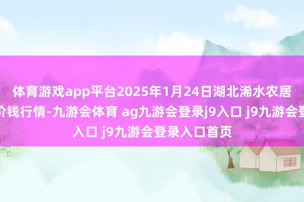 体育游戏app平台2025年1月24日湖北浠水农居品批发商场价钱行情-九游会体育 ag九游会登录j9入口 j9九游会登录入口首页